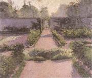 Gustave Caillebotte Kitchen Garden at Yerres china oil painting reproduction